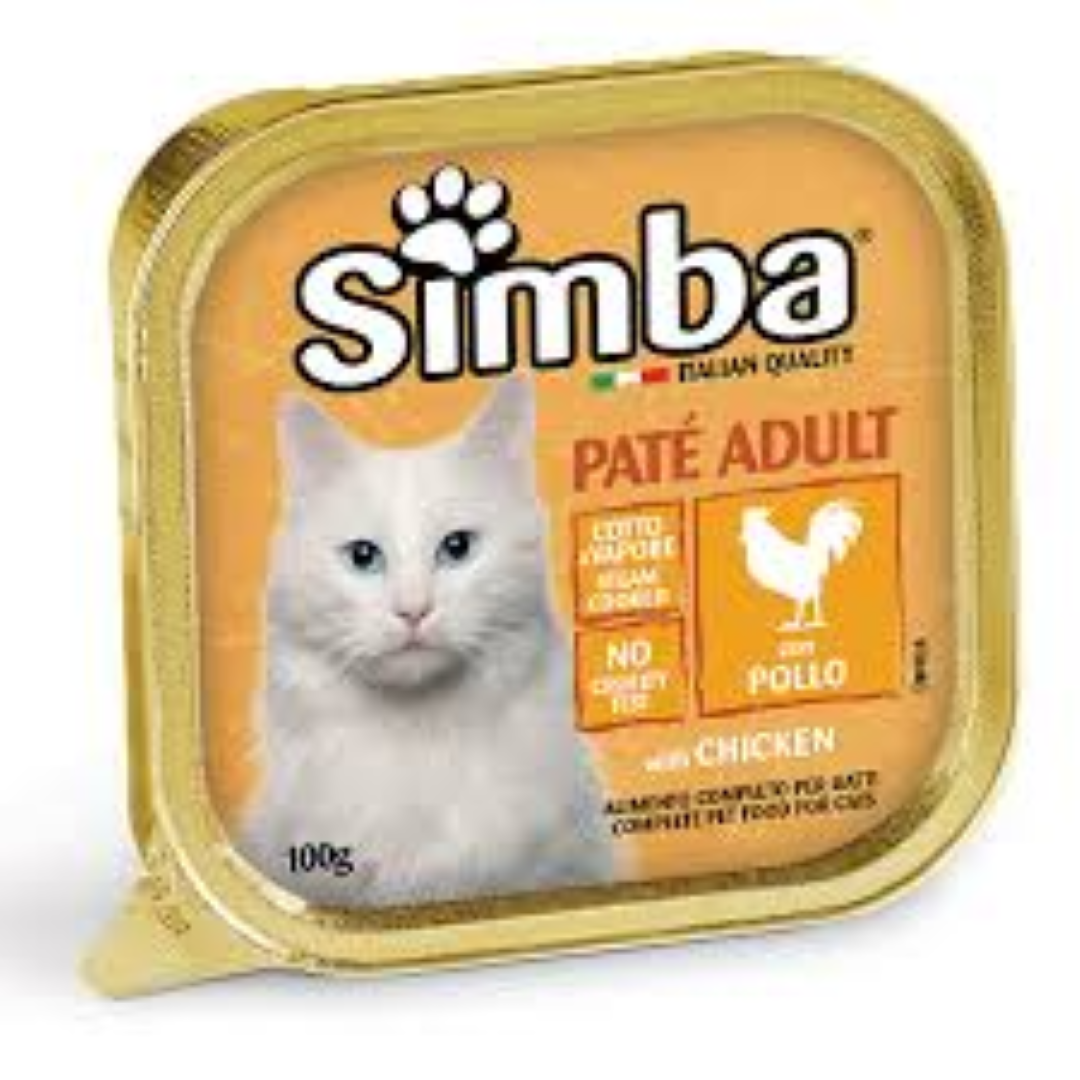 SIMBA CAT PATE CHICKEN  100G